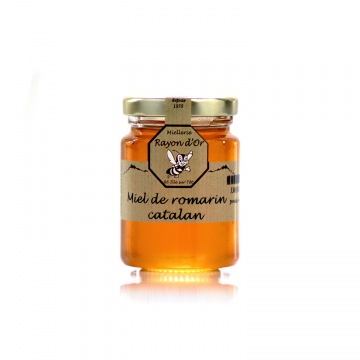 Miel de Romarin du Roussillon 125g • Rayon d'Or • Miel Rayon d'Or