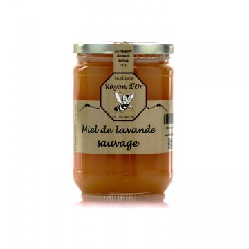 Miel de lavande sauvage des garrigues du Roussillon 750g • Miel Rayon d'Or
