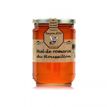 Miel de Romarin du Roussillon 750g • Miel Rayon d'Or